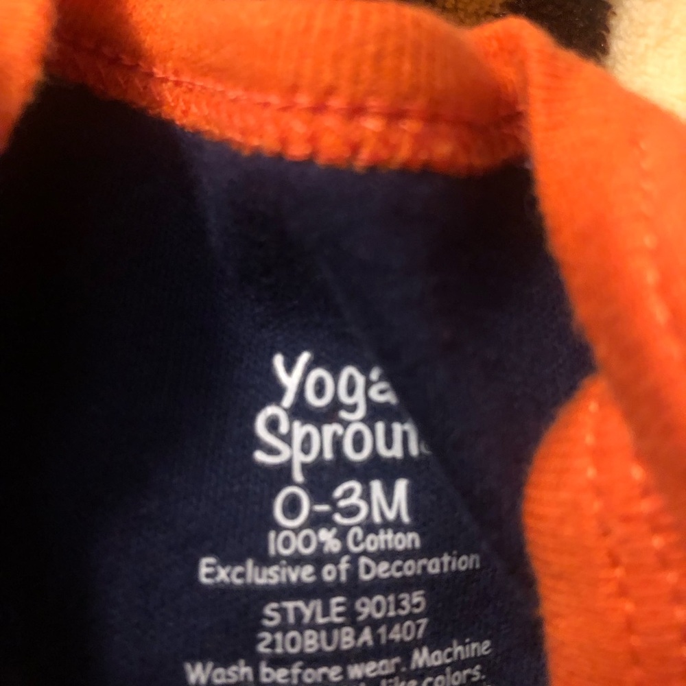 NWOT Yoga Sprouts 3- Pc Set - Picture 4 of 6